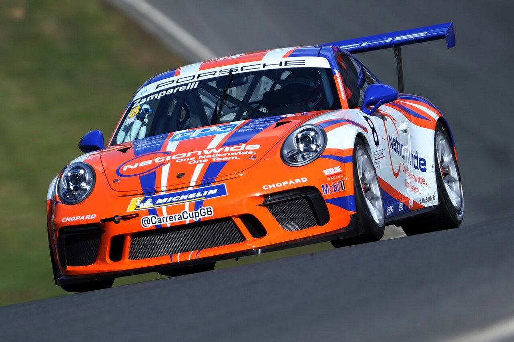 PCCGB Brands Hatch: Zamparelli storms to opening pole of 2018